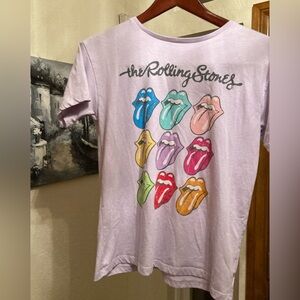 The Rolling Stones Purple T-shirt
